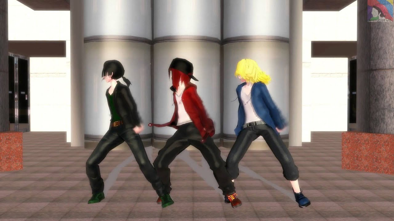 Chok Chok Dance (All current pink/red blue and green)