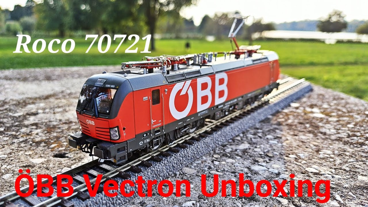 Roco 70721 ÖBB Vectron Unboxing