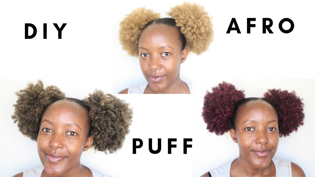 HOW TO MAKE DOUBLE AFRO PUFFS!!!