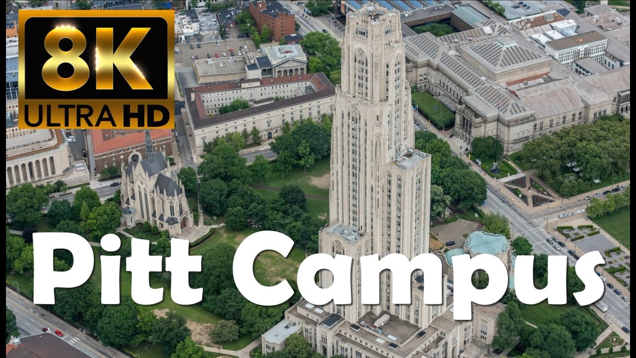 University of Pittsburgh | Pitt | 8K Campus Drone Tour