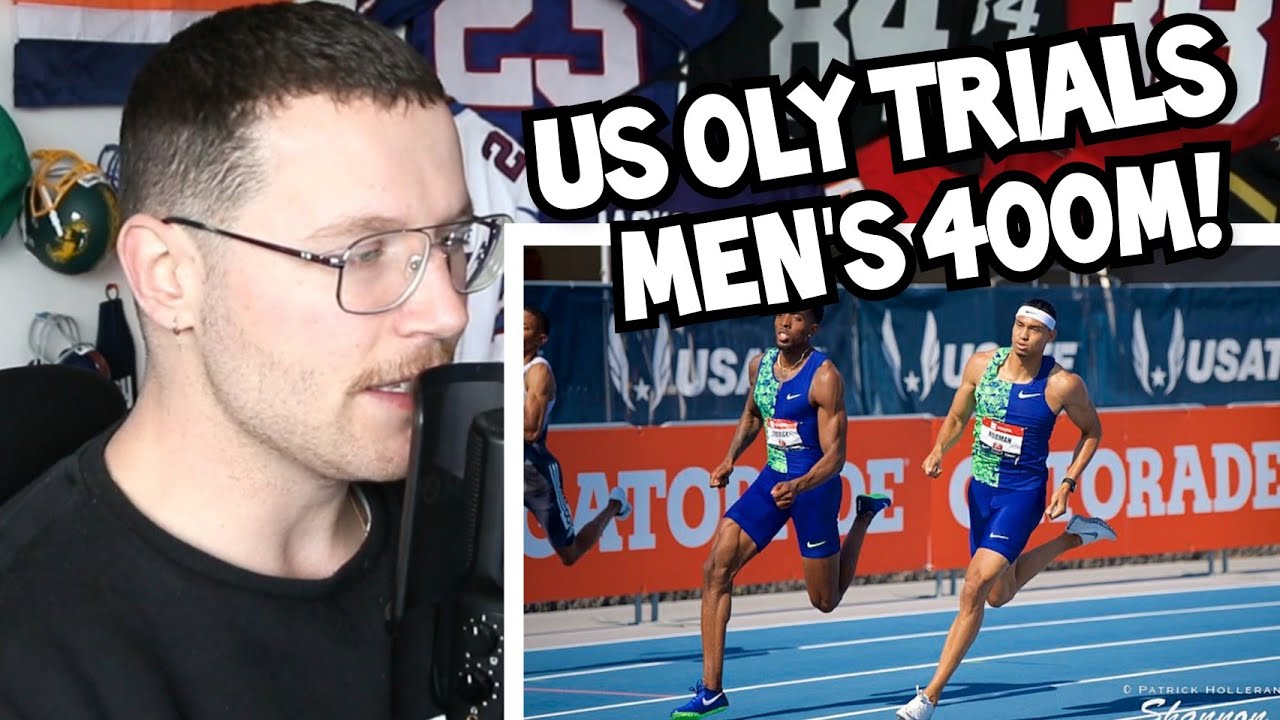 Men's 400m Final @ 2020 U.S Olympic Team Track & Field Trials | Jake Reacts!