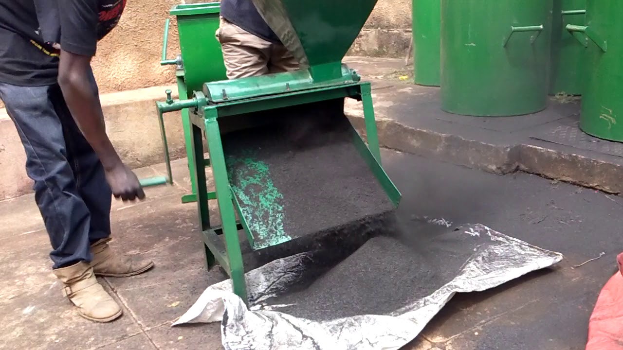 CHARCOAL DUST CRUSER  MACHINE  MANUAL