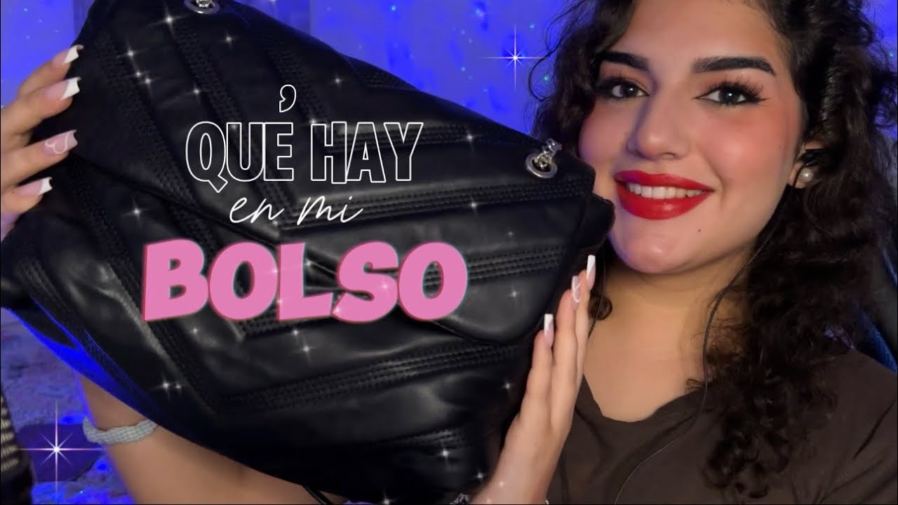 ASMR QUÉ HAY EN MI BOLSO para ir a clase? 📚