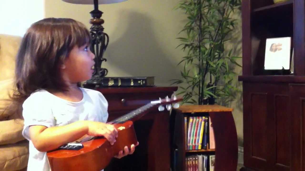 Abby Joy singing with Moriah Peters' I Choose Jesus Music Video