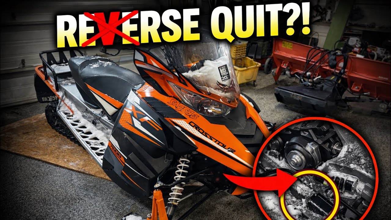 Snowmobile Reverse Not Working – EASY FIX!