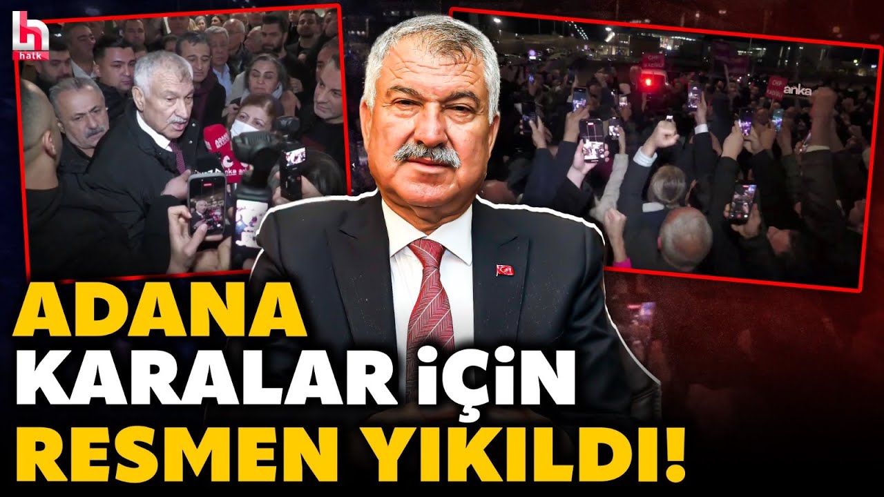 SABAHA KADAR UYUMADILAR! On binlerce Adanalı, tahliye olan Zeydan Karalar'ı davul zurnayla karşıladı