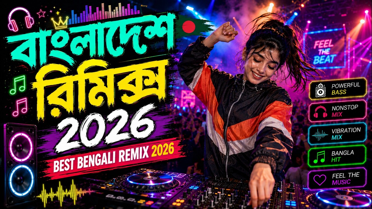 Bengali Dance Remix 2026 🚗 Top Bangla DJ Songs | Nonstop Bass Boosted Collection