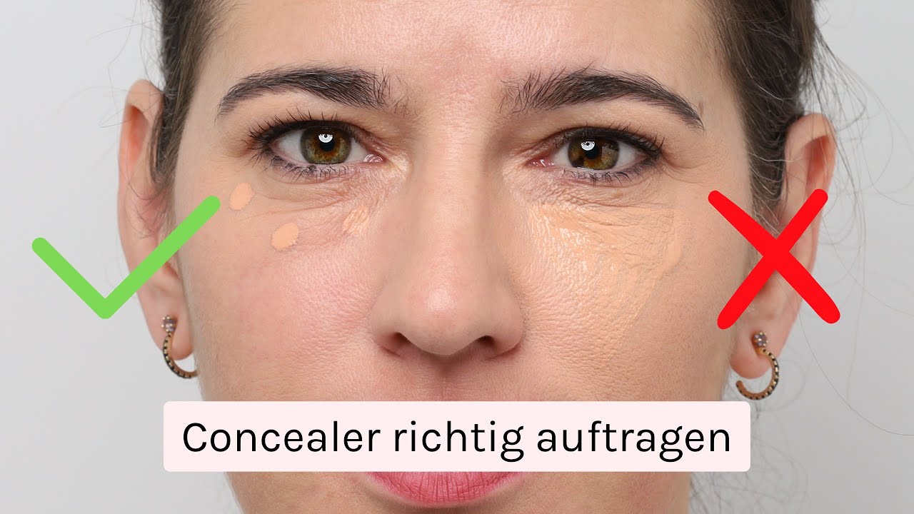 Concealer richtig auftragen: Die 3 besten Tipps f&uuml;r reife Haut &Uuml;40