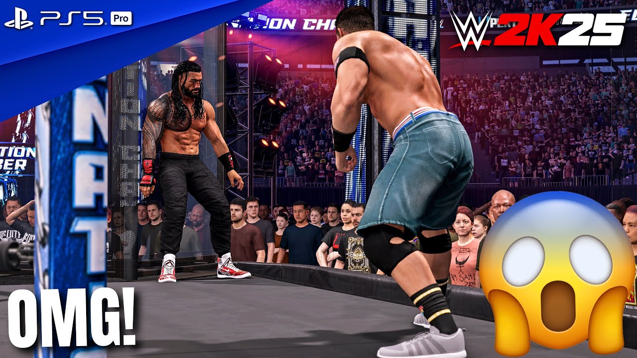 WWE 2K25 - John Cena vs. Randy Orton vs. CM Punk vs. Cody Rhodes vs. Seth Rollins vs. Roman Reigns
