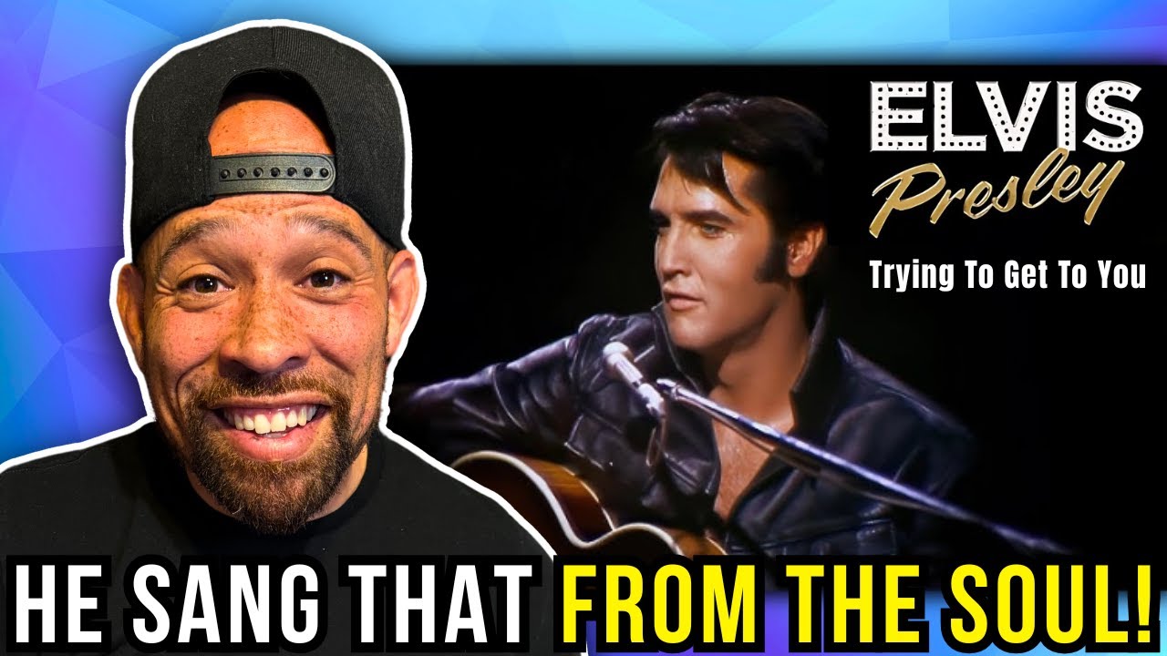 Rapper FIRST time REACTION to Elvis Presley - Trying To Get To You! He's a mack....