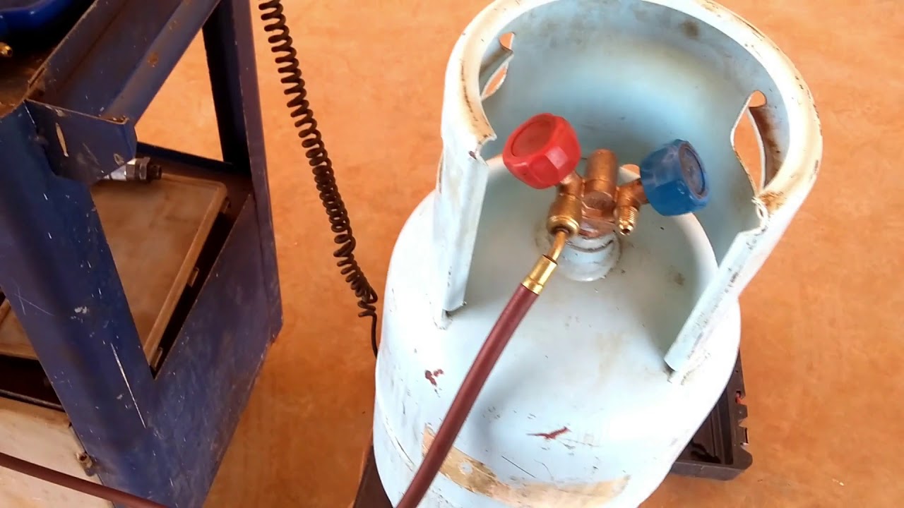 Ep.058 - Como usar uma recicladora portátil - Curso Ar Condicionado Agrícola e Pesados