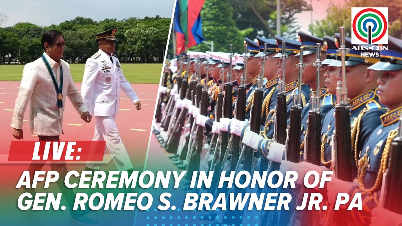 LIVE: AFP Change of Command and Retirement Ceremony in Honor of Gen. Romeo S. Brawner Jr. PA