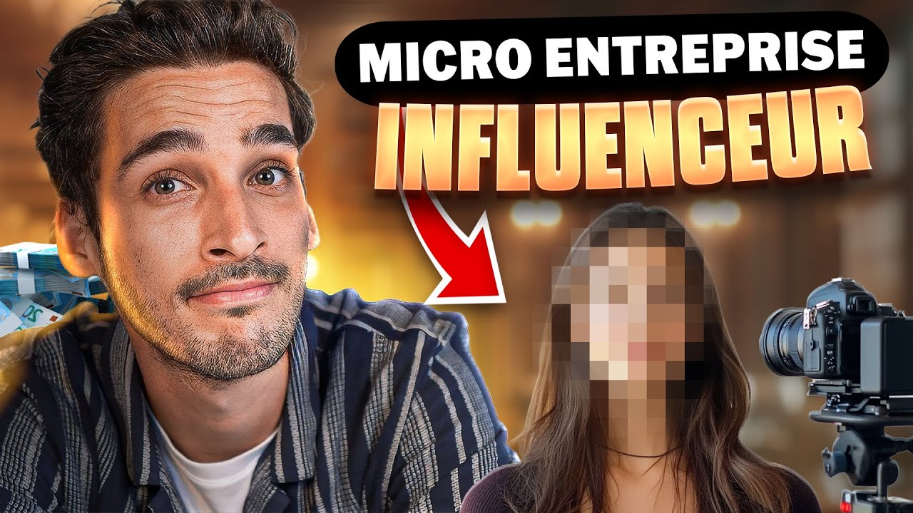Micro entreprise influenceur (déclarer ses revenus, urssaf..) - guide complet