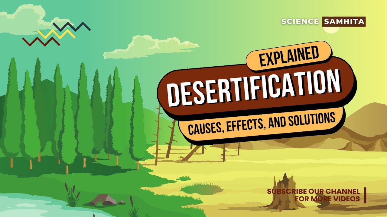 What is Desertification? Causes, Effects, and Solutions Explained.
