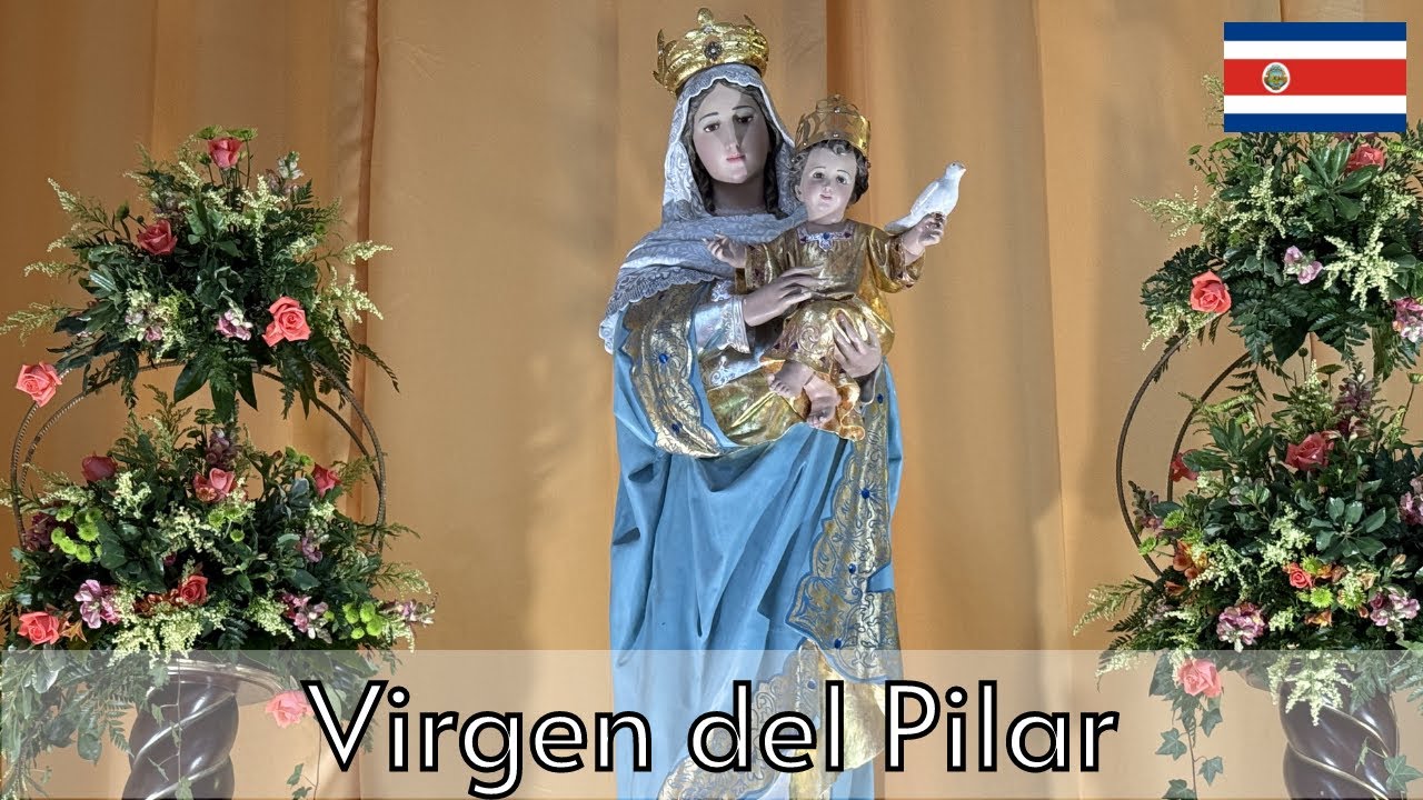Virgen del Pilar, 2025. #virgendelpilar #alajuela