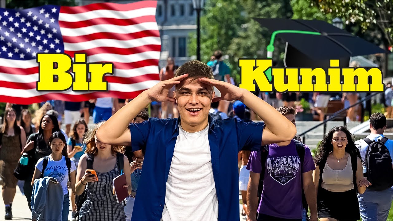 Amerikada O'zbek talabasini bir kuni