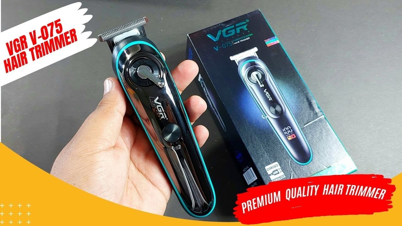 Unbox the Ultimate Grooming Tool: VGR-V075 Hair Trimmer Review!