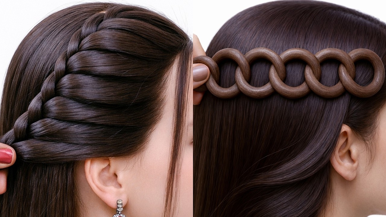 Top Simple Hairstyle For Wedding | New & Easy Hairstyle | Hairstyle For Girls