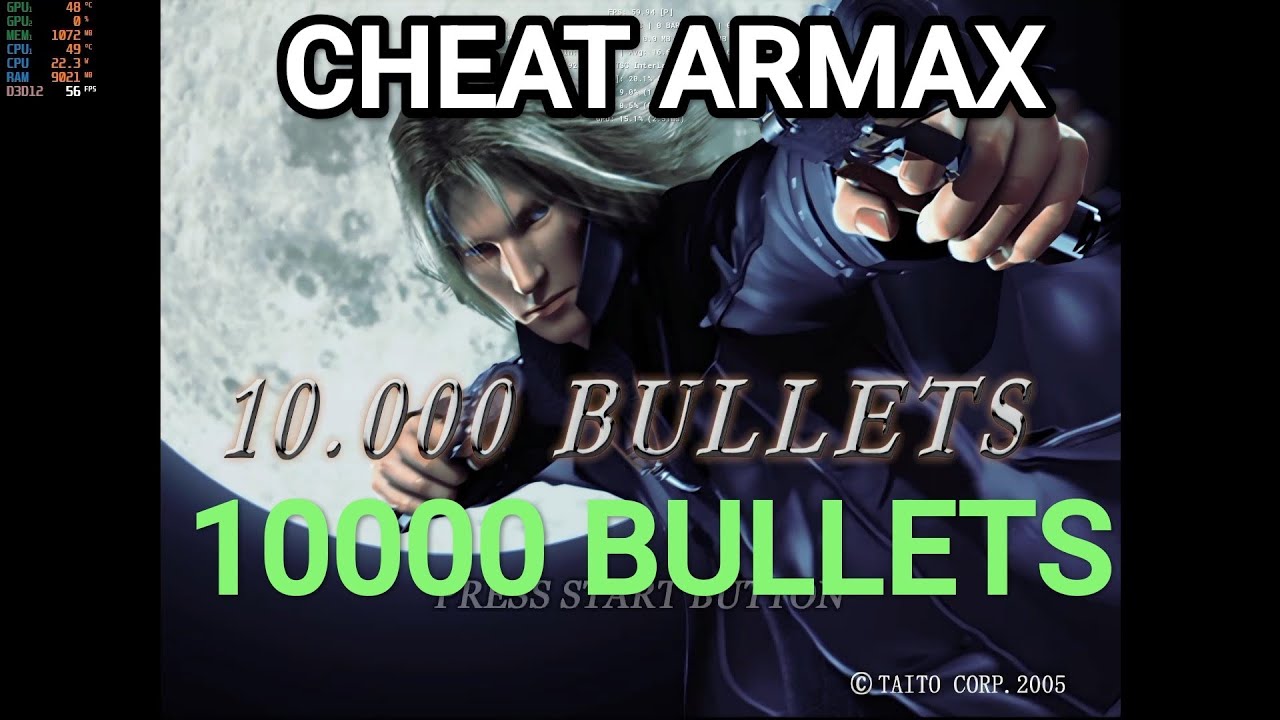 CHEAT ARMAX 10000 BULLET PS2 #ps2 #10000 #cheat #armax 