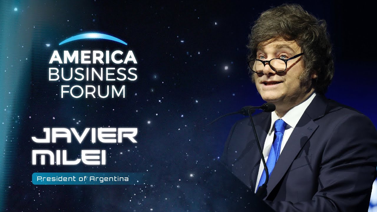 Javier Milei on Freedom, Economic Reform and the Future of Argentina | America Business Forum 2025