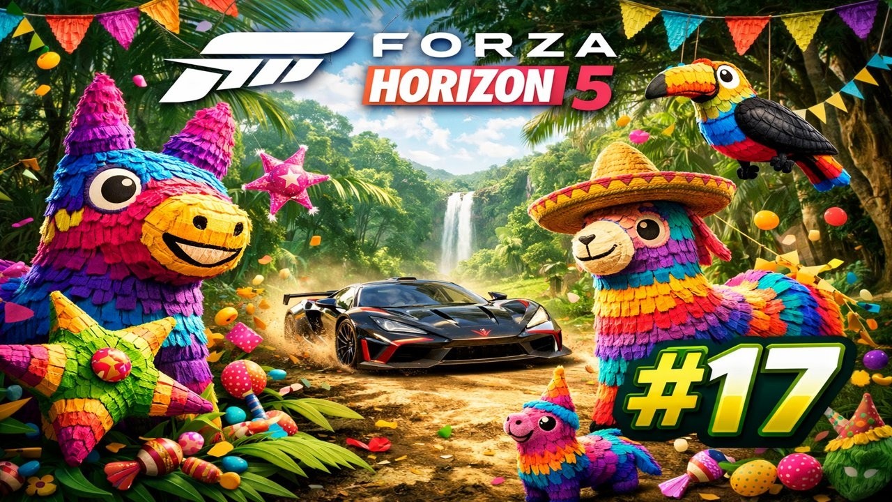 Forza Horizon #17 Zawody i Piniaty!