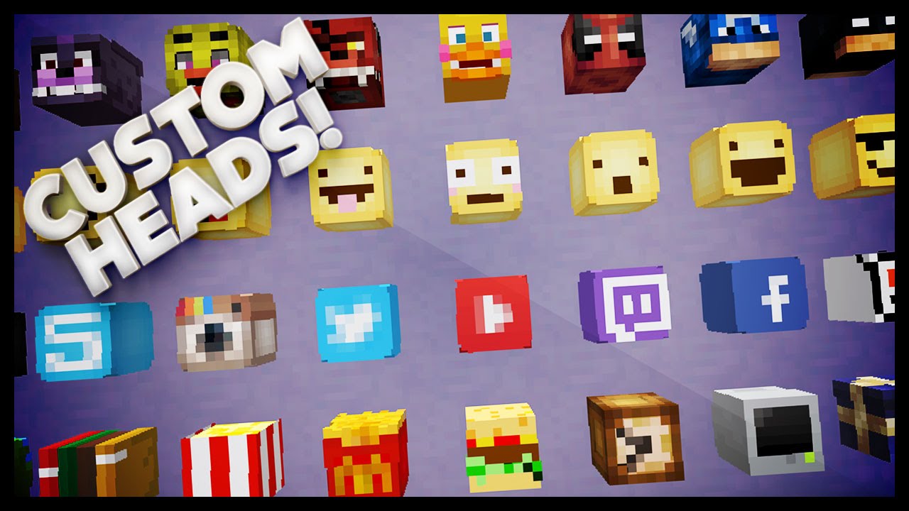 Minecraft - How To Get Custom Heads
