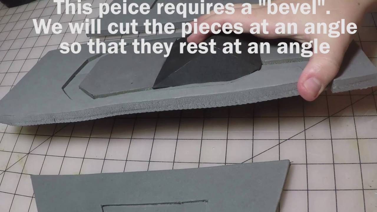Basic Tutorial: How to build cosplay armor using pepakura and EVA foam