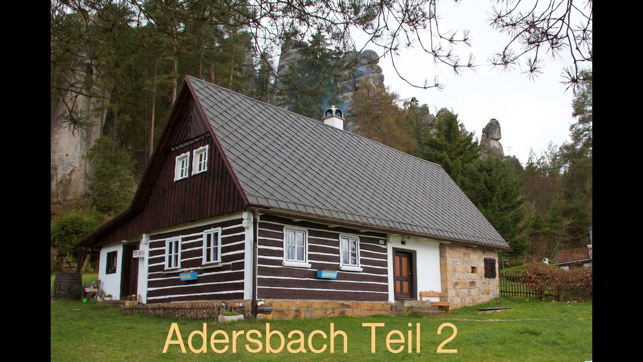 Adersbach Tag 2 Die Klamm und der kleine Rundweg zum großen Wasserfall