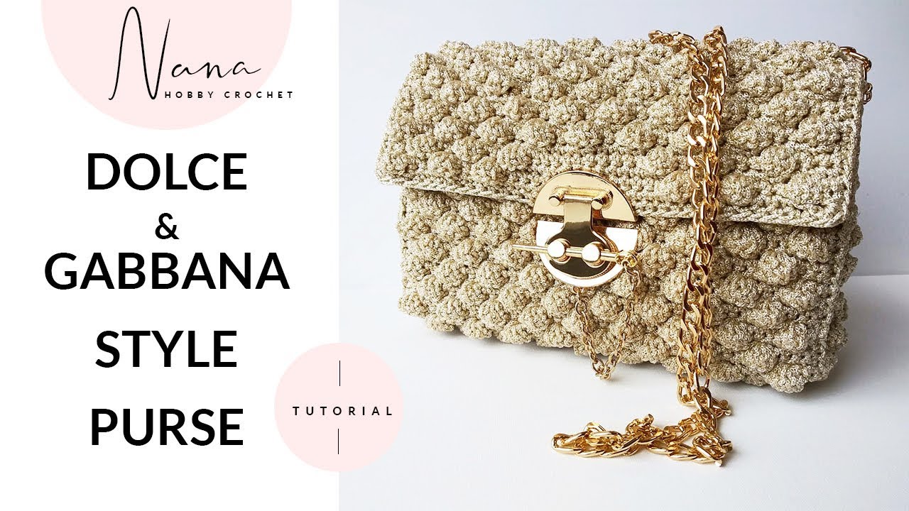ELEGANT CROCHET PURSE TUTORIAL