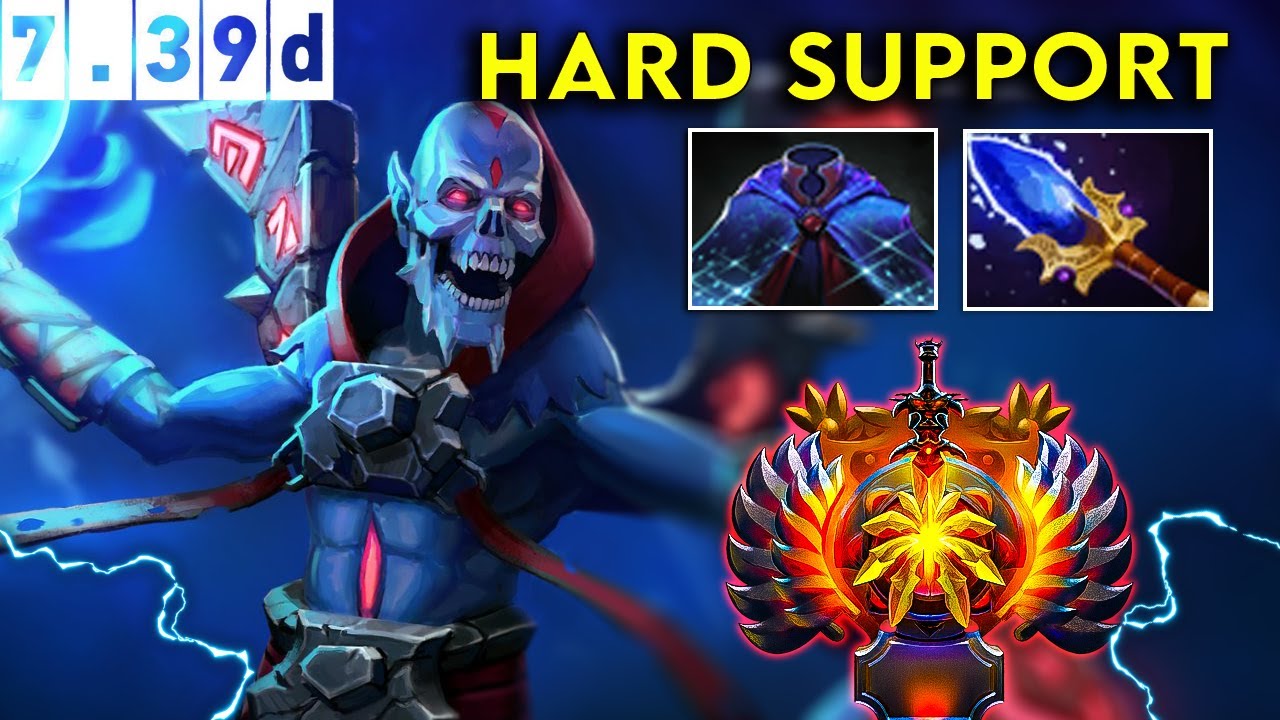 Lich Immortal Hard Support - Dota 2 Patch 7.39d Pro Pub Gameplay