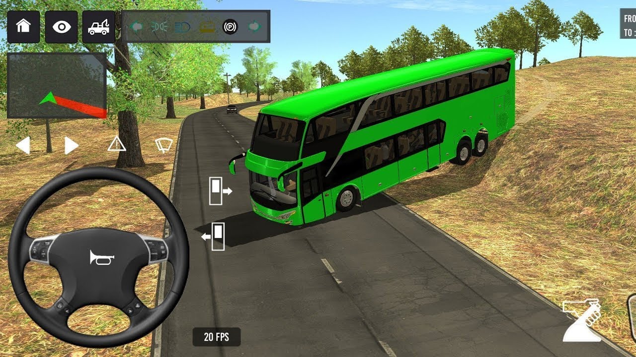 😍Bus Simulator: 3D Bus Games:Bus Simulator ll🔥 new euro coach ll NEW BUS SIMULATOR INDONESIA  #games