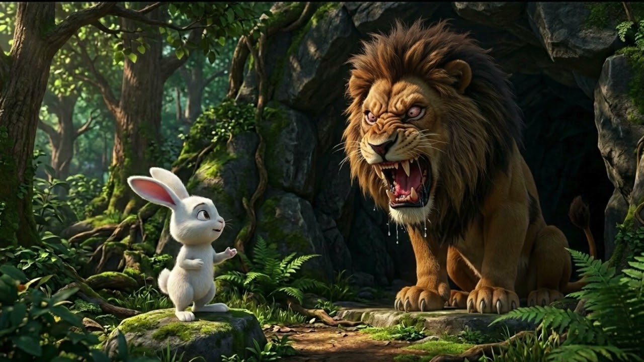 Don’t Underestimate the Small Ones! 🐰🦁 | Animated Story