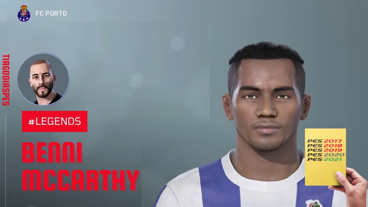 Benni McCarthy Face + Stats | PES 2019 | REQUEST | VOTED #3 📊 TELEGRAM POLL