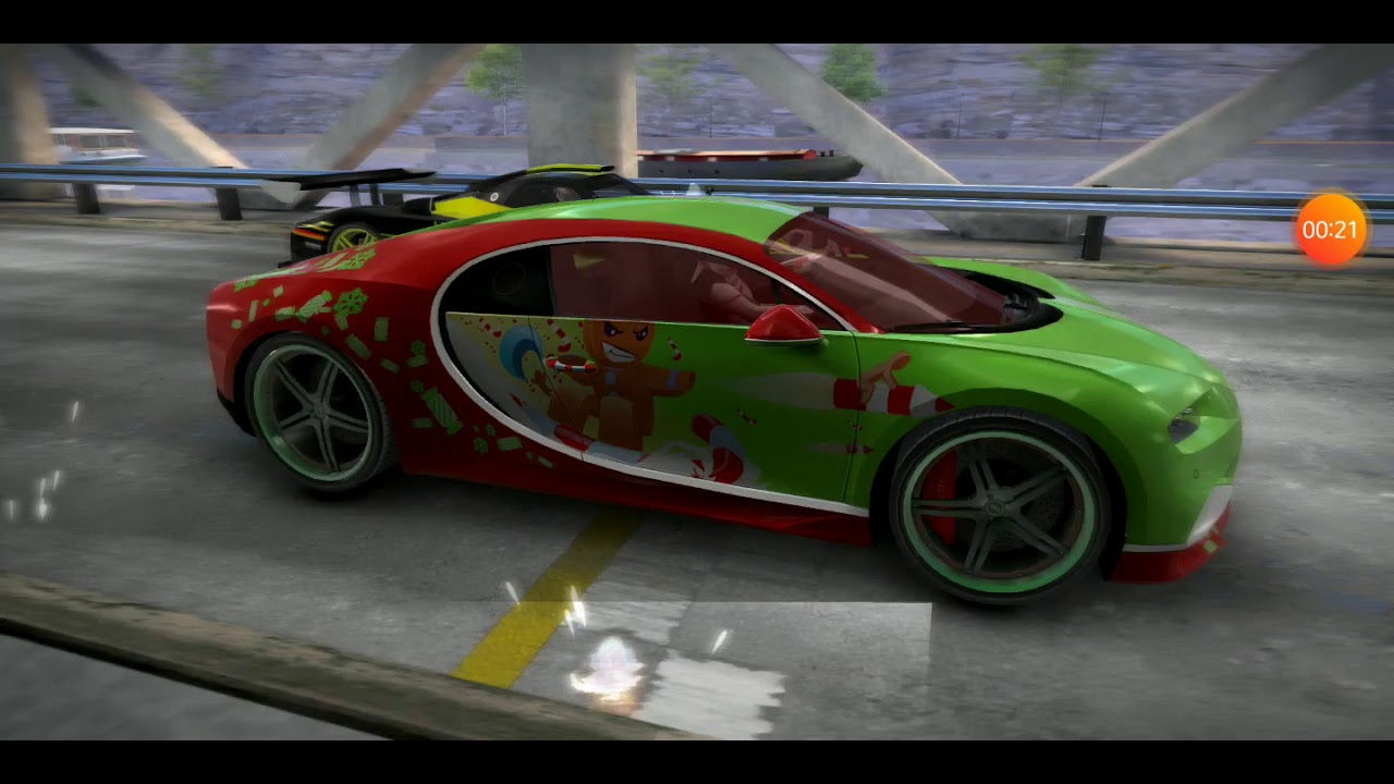 Nitro Nation Bugatti Chiron 464 cogs Career- final race