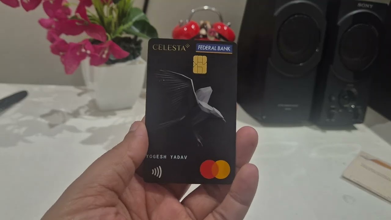 Federal bank celesta credit card unboxing