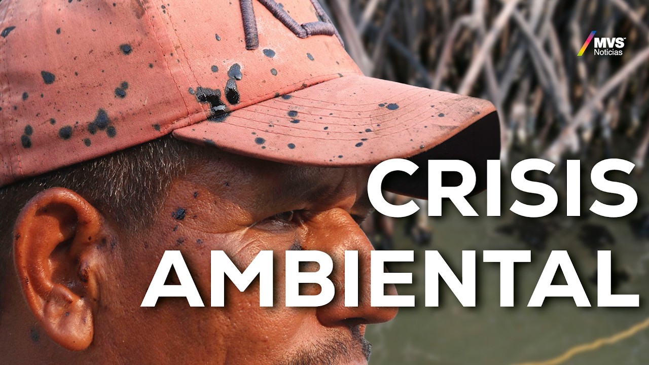Derrame petrolero contamina kilómetros de costa en el Golfo de México | MVS Noticias