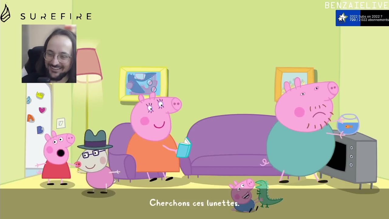 PEPPA PIG, LE JEU #YTP Improvisé ! Benzaie Live
