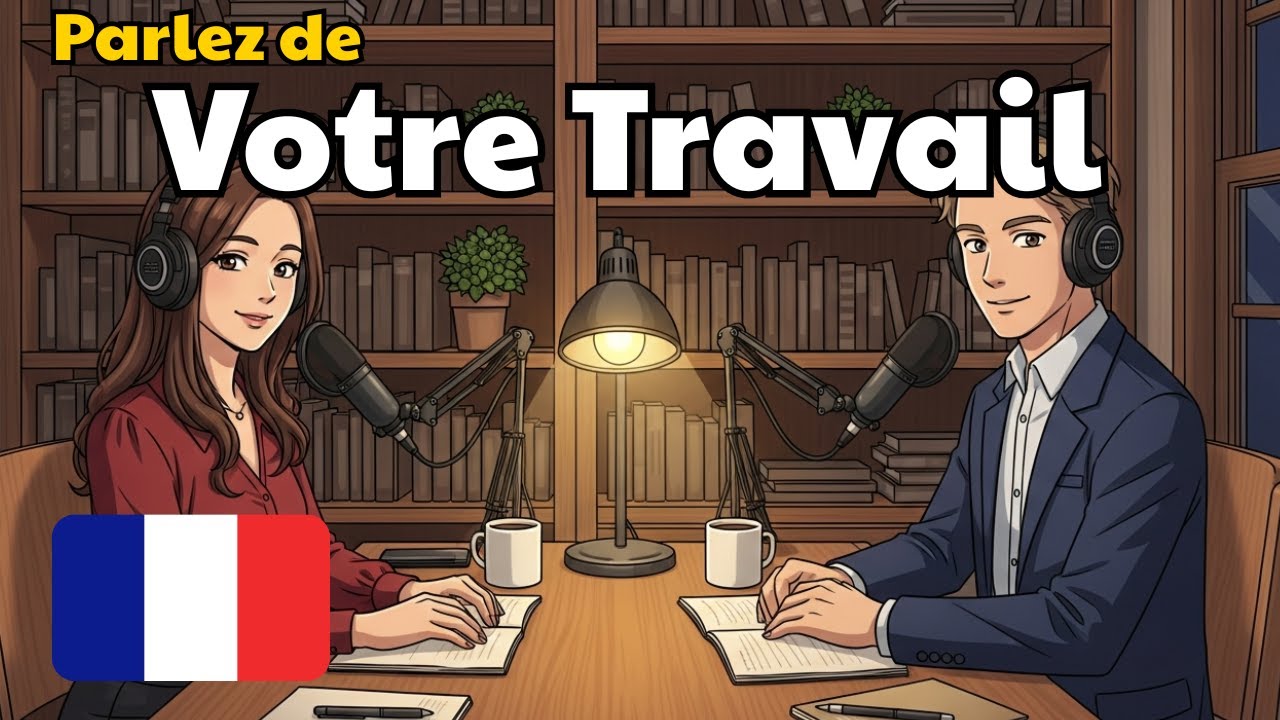 Comment parler de votre travail en français | Pratique de conversation en français