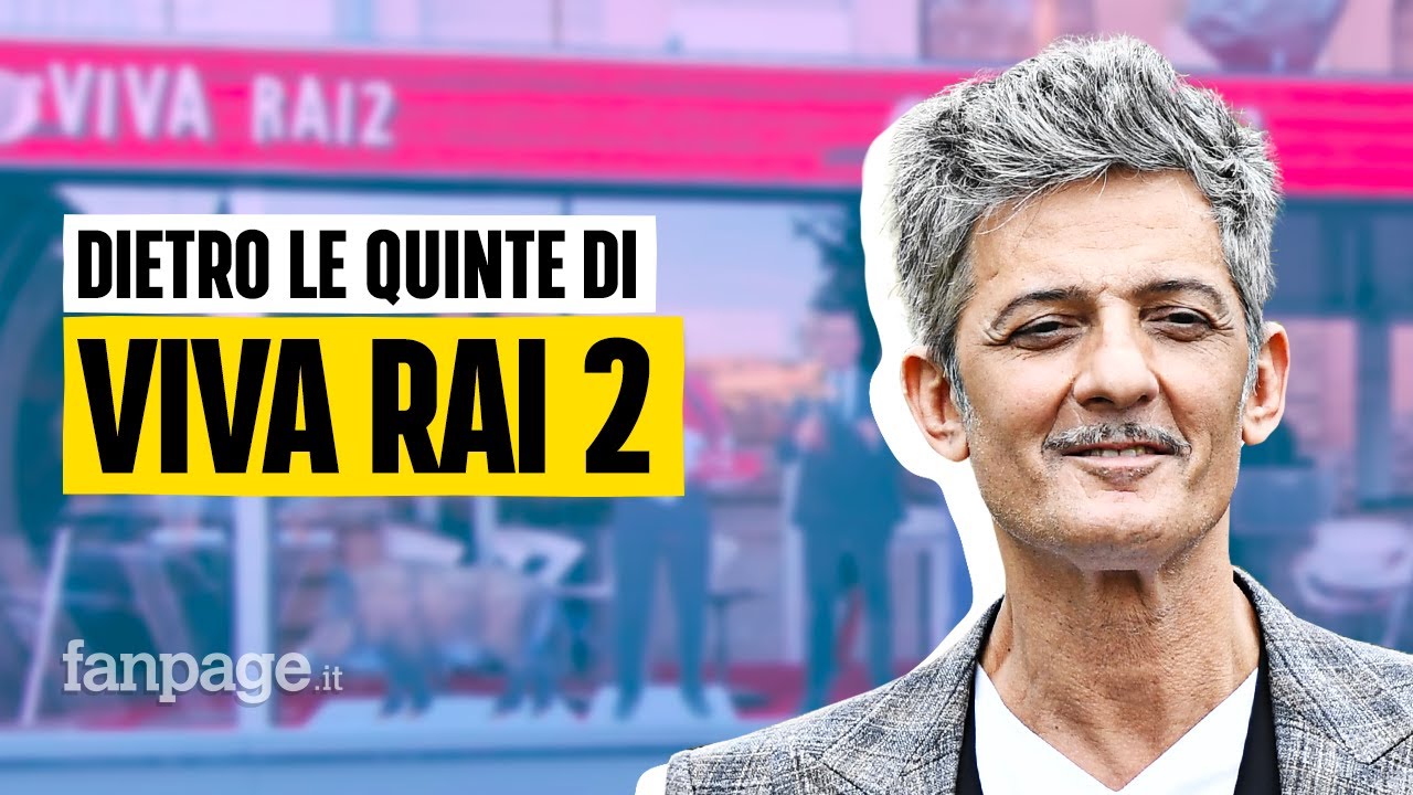 Vi portiamo dietro le quinte di Viva Rai 2 con Fiorello