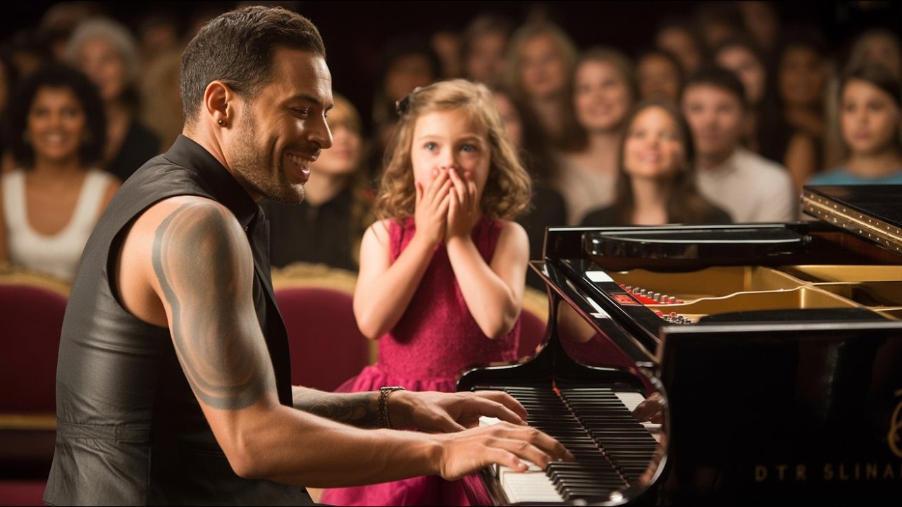 She Was Told to Play a Simple Piano Melody—Then Her Biker Grandpa’s Secret Shocked Everyone… ✅