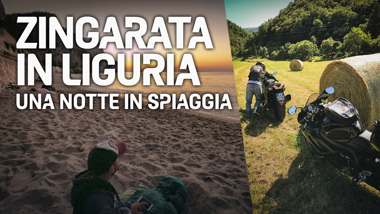 ZINGARATA IN LIGURIA: una notte in spiaggia