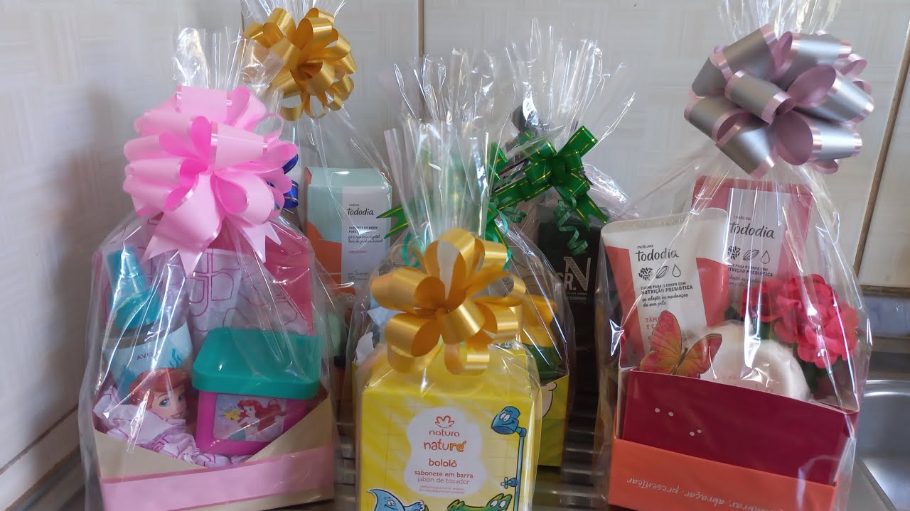 PRESENTES QUE MONTEI NO FIM DE SEMANA 🎁