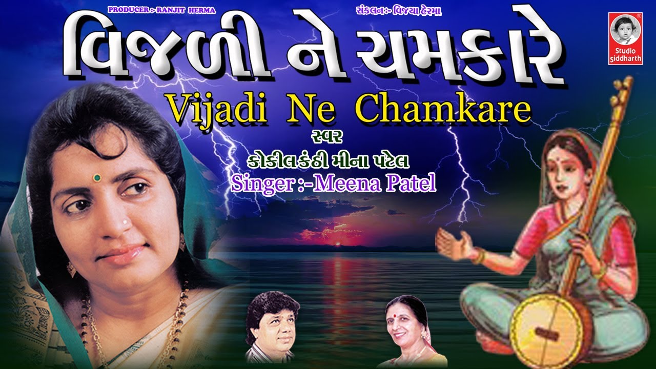 વિજળી ને ચમકારે ( કોકીલ કંઠી મીના પટેલ )  ||  Vijdi Ne Chamkare - LYRICAL
