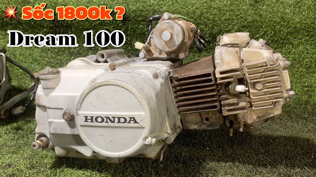 Bán cục máy Honda tháo xe zin – nổ êm, bao test || Super dream thái máy nhật 1tr8