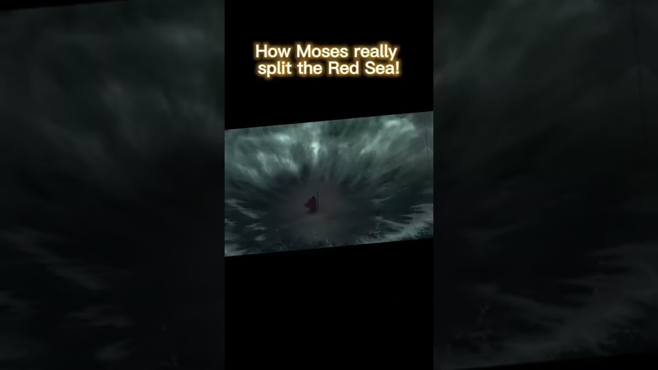 How Moses really split the Red Sea