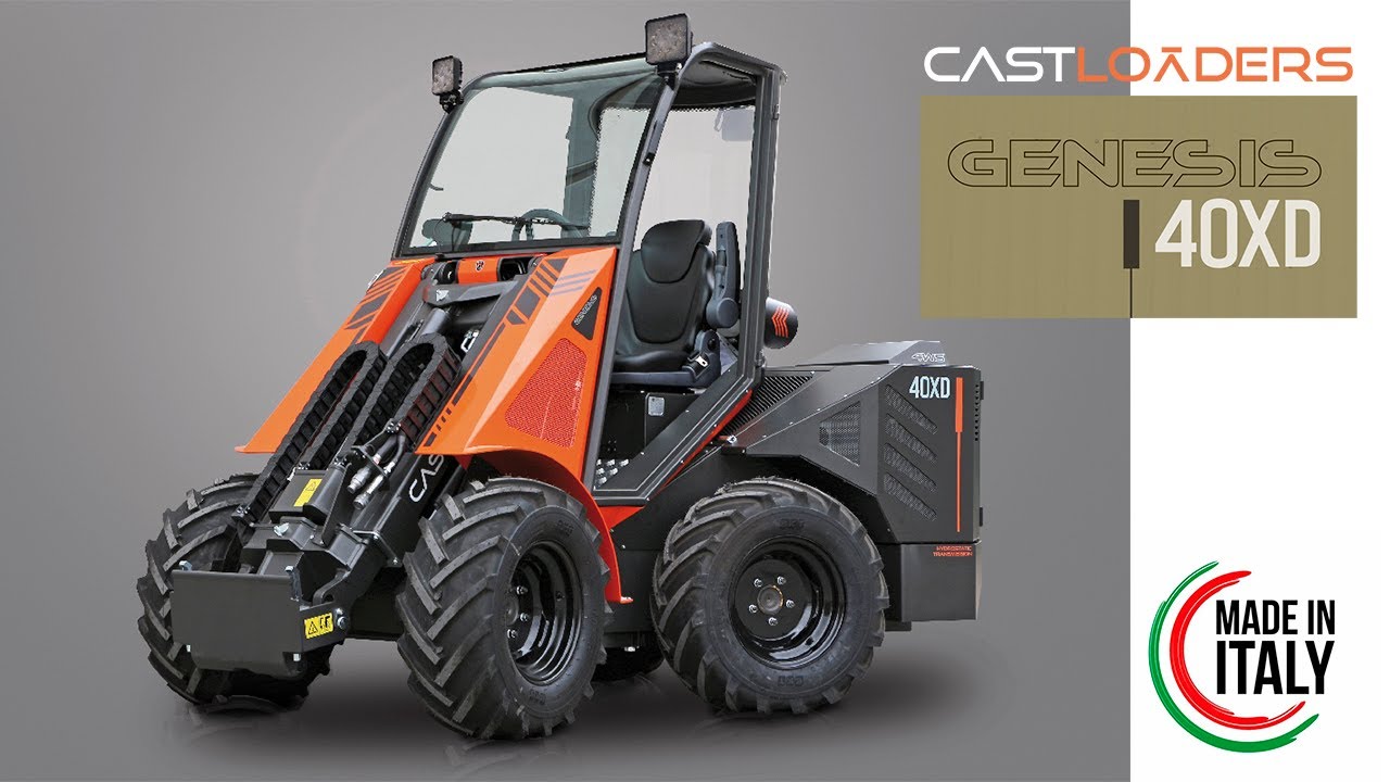 CASTLOADERS 40ХD- итальянский погрузчик, сделанный для вас! #спецтехника #погрузчик #телескопический