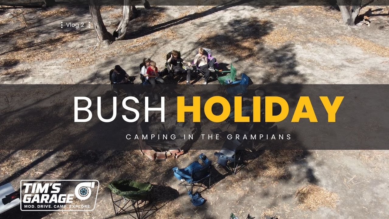 Bush Camping with the Fam – Bikes, Bushcraft & Backyard Fencing!