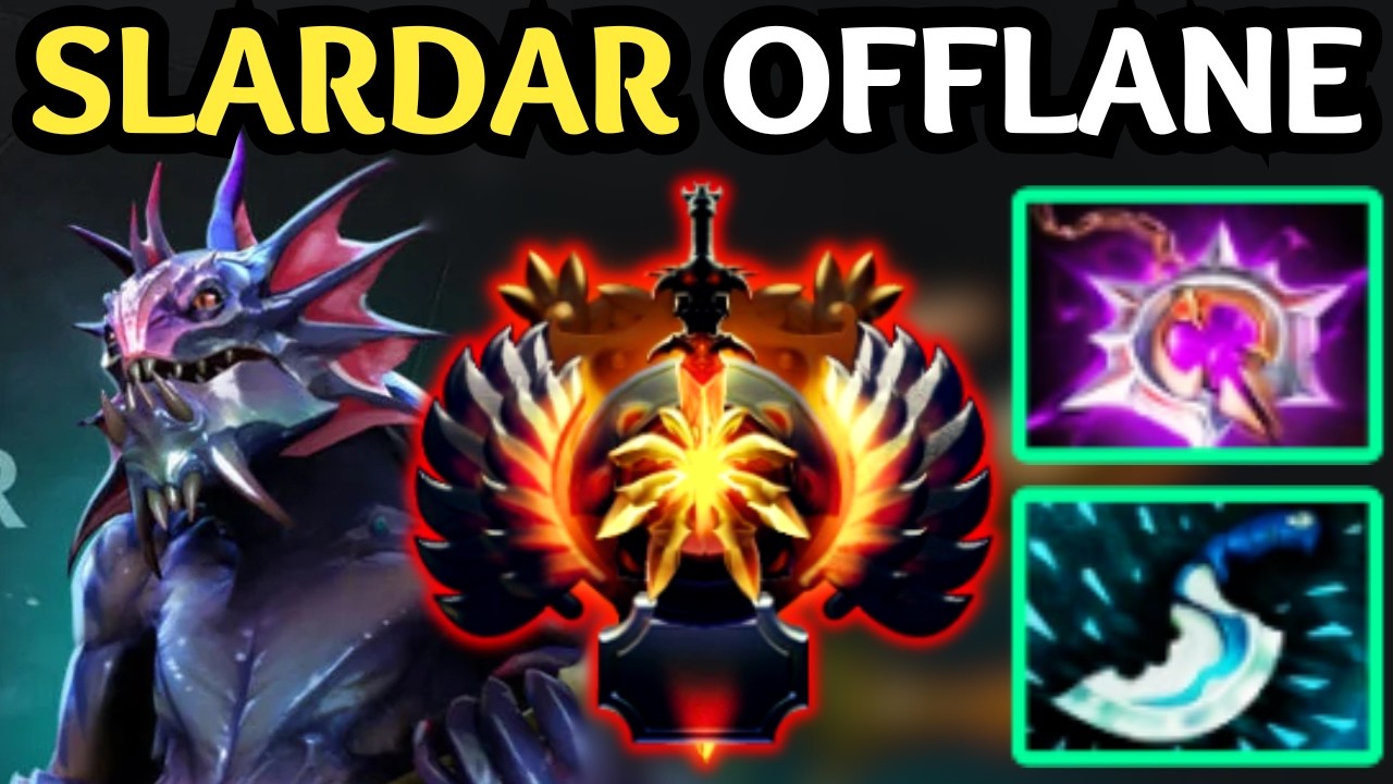 🔥 Broken SLARDAR Offlane — Instant Delete Build 🔥 Dota 2