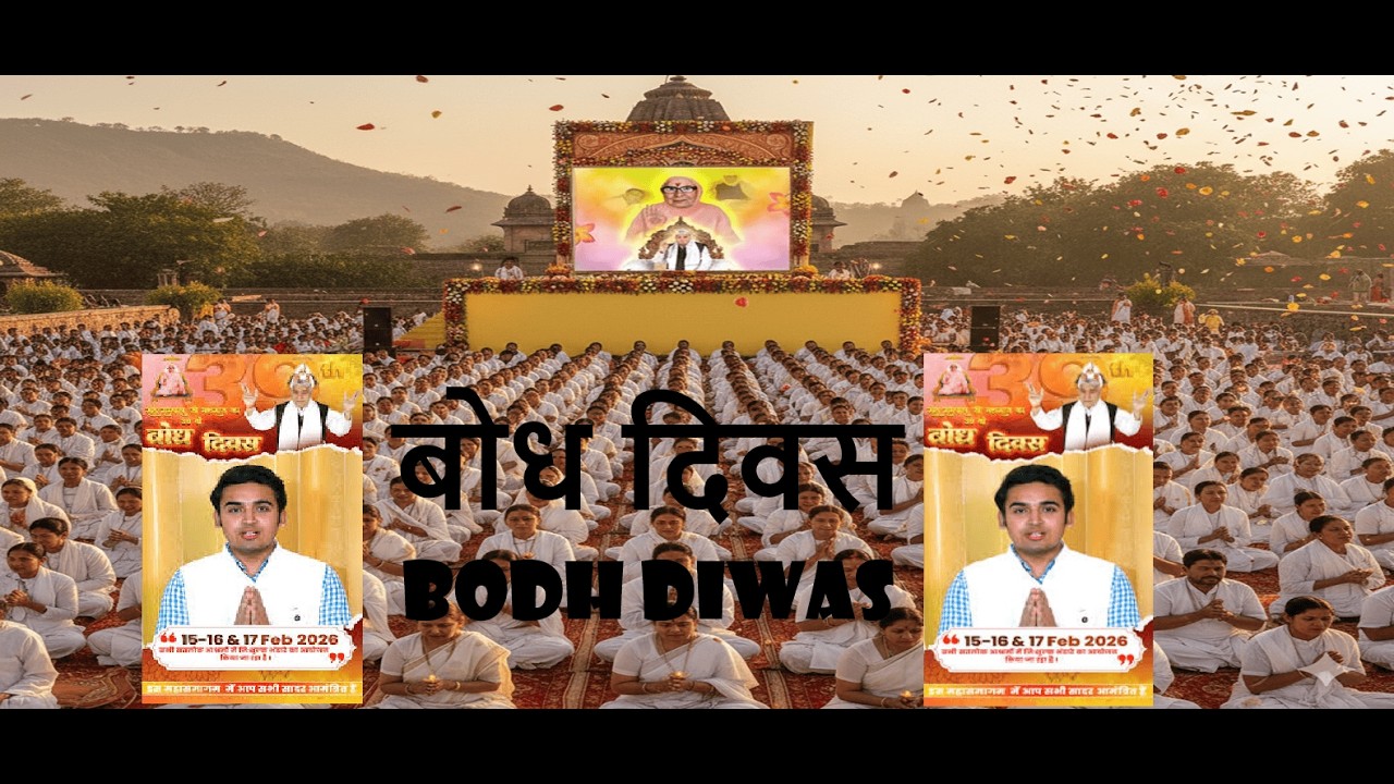 बोध दिवस / Bodh Diwas / संत रामपाल जी महाराज का 39वां बोध दिवस (दीक्षा दिवस) 2026