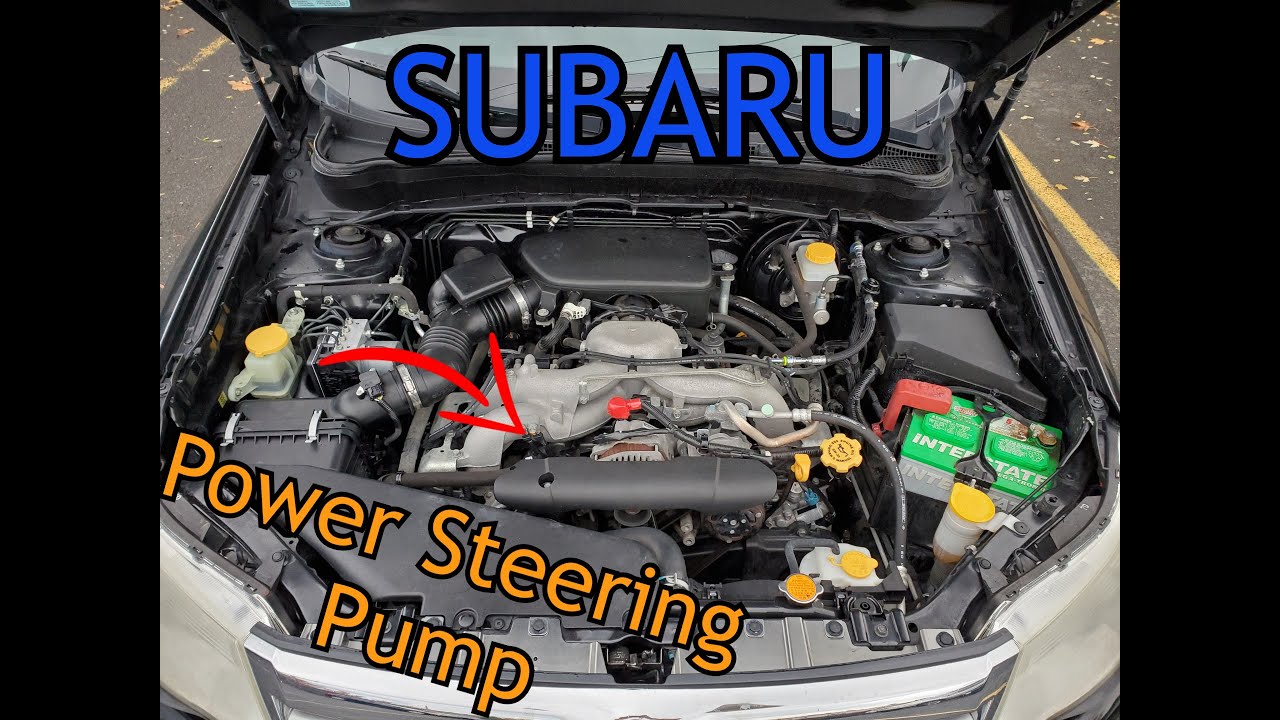 Сделай сам: руководство по насосу гидроусилителя руля Subaru Forester